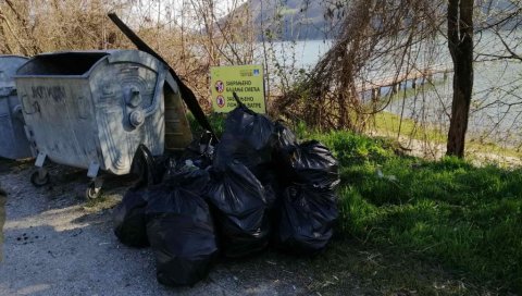 У СУСРЕТ ДАНУ ЗАШТИТЕ ПРИРОДЕ: Прикупљено више од стотину џакова смећа током чишћења Националног парка Ђердап