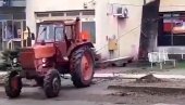 ЕВО ВАМ ЧЕТНИЦИ: Скандал у селу код Вуковара, усред дана трактором руше споменике (ВИДЕО)