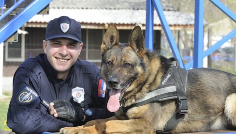 I NJUHOM PROTIV NARKO-DILERA! Novosti na specijalnom treningu sa pripadnicima Čete vodiča službenih pasa u Beogradu (FOTO)