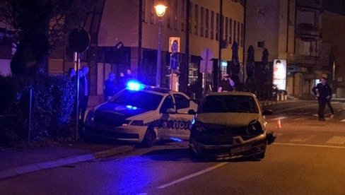 UDES U GRADIŠCI: Udario u policijsko vozilo pod rotacijom
