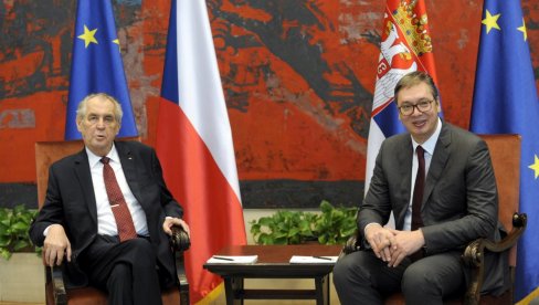 PRIZNANJE TZV. KOSOVA JE BILA GREŠKA: Češki predsednik želi još jače odnose sa Srbijom, raduje se Vučićevoj poseti