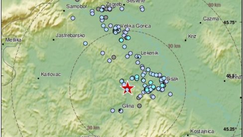 ПРВО СЕ ЧУЛА ТУТЊАВА: Хрватску погодио још један земљотрес!