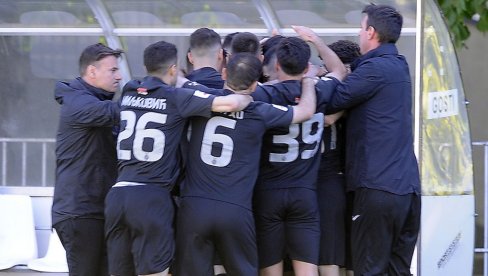 PARTIZAN SLAVIO NA BANOVOM BRDU: Crno-beli pogađali glavom, prvi gol pao posle 20 sekundi (VIDEO)