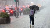 РХМЗ ИЗДАО НОВО УПОЗОРЕЊЕ: Данас киша, грмљавина и град, метеоаларм на снази за целу Србију