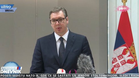 VUČIĆ IZ BRISELA: Po svaku cenu ću čuvati mir! (VIDEO) VUČIĆ IZ BRISELA: Po svaku cenu ću čuvati mir! (VIDEO)