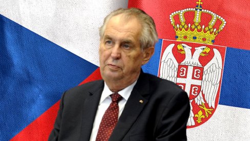 ČEŠKI POSLANIK: Miloš Zeman povukao pravi potez, dugujemo to srpskom narodu