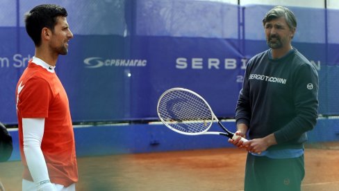 NOVAK ĐOKOVIĆ O SARADNJI SA IVANIŠEVIĆEM: Dobra je hemija među nama, radili smo na servisu