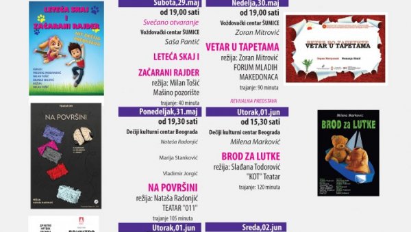 АМАТЕРИ НА ОКУПУ: Пет представа на 61. Фестивалу београдских аматерских позоришта