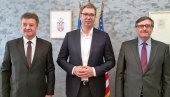 SERIJA SASTANAKA O KIM: Vučić sutra sa Lajčakom i Palmerom u 17 sati