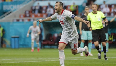 PANDEV PIŠE ISTORIJU SEVERNE MAKEDONIJE: Legenda postigla prvi gol za ovu selekciju na velikim takmičenjima (VIDEO)