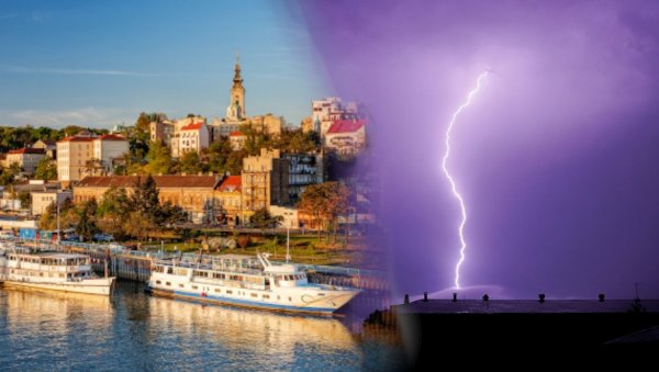 ХЛАДНИ ФРОНТ ПОБЕДИО ТОПЛОТНИ ТАЛАС: Грмљавинске непогоде и киша очекују се прво у овим деловима Србије