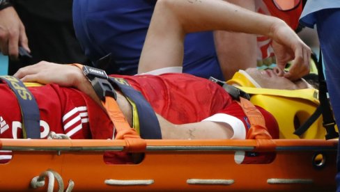MALEROZNI EURO 2020! Za samo pet dana već četvrtog igrača iznose na nosilima - teška povreda Fernandeza (VIDEO)