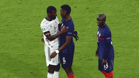 POGBA O RIDIGEROVOM UGRIZU: Gricnuo me je, ali nema veze (VIDEO)