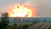 EKSPLOZIJE ODJEKUJU U LUGANSKU: Širi se požar na gasovodu - delo diverzanata ili nesreća? (VIDEO)