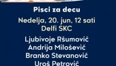 DEČIJI DAN U SKC: Sa decom  će se družiti LJubivoje Ršumović, Andrija Milošević i drugi