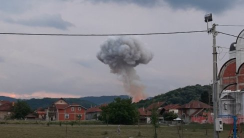 PRVE FOTOGRAFIJE IZ ČAČKA: Detonacija uznemirila građane, sumnja se da opet gori Sloboda!