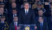 VUČIĆ NA OBELEŽAVANJU DANA MUP-A: Čuvajte Srbiju, rezervnu otadžbinu nemamo (FOTO/VIDEO)