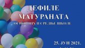 DEFILE MATURANATA:  Ispred Doma kulture u Kniću maturanti će pustiti balone