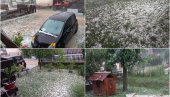 GRAD PONOVO ZASUO ČAČAK: Velika šteta na usevima - padao led veličine lešnika i oraha (FOTO/VIDEO)