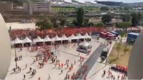 MAĐARI STROGO SPROVODE PRAVILA: Hapse navijače na EURO 2020 koji nose zastave sa duginim bojama (VIDEO)