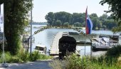 KUPANJE NA ZEMUNSKOM MORU OD PETKA: Vojska Srbije postavila pontonski most do plaže Lido