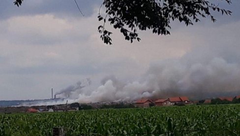 OGLASIO SE POŽAREVAČKI ŠTAB ZA VANREDNE SITUACIJE: Lokalizovan požar na deponiji Jeremijino polje“