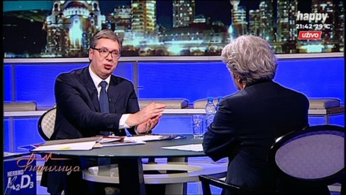 VUČIĆ O VELIKOM PROBLEMU SRBIJE: Brinem samo zbog jedne stvari