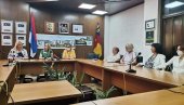 ПРИЈЕМ ЗА УЧЕСНИКЕ ЛИКОВНЕ КОЛОНИЈЕ: Топлу добродошлицу припремила заменица градоначелника Зорица Јовић