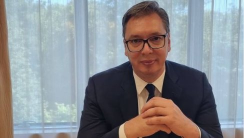 VUČIĆ UOČI POČETKA DIJALOGA: Spreman i zahvalan svima u srpskom timu na snazi, energiji i podršci