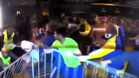 HAOS U BRAZILU: Igrači Boke pohapšeni posle opšte tuče s policijom (VIDEO)