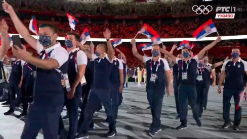 SRBIJA PRODEFILOVALA OLIMPIJSKIM STADIONOM: Društvene mreže gore, strance zanima samo jedno!