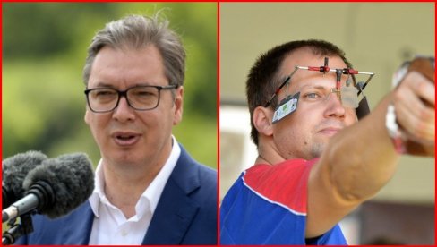 HVALA DAMIRE, NAPRED SRBIJO! Vučić čestitao Mikecu osvajanje prve medalje na Olimpijadi u Tokiju (FOTO)