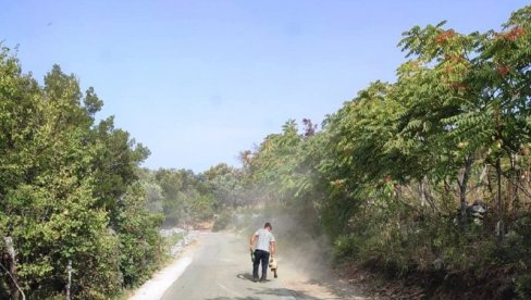 BEZBEDNIJI PUTEVI NA LUŠTICI: Završeni radovi, asfaltiranje i proširenje saobraćajnica kod Herceg Novog