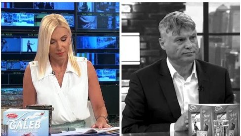 MUK U STUDIJU: Potrešena Irina kroz suze pročitala vest o smrti Lazanskog - Bio nam je ovde pre samo dve nedelje