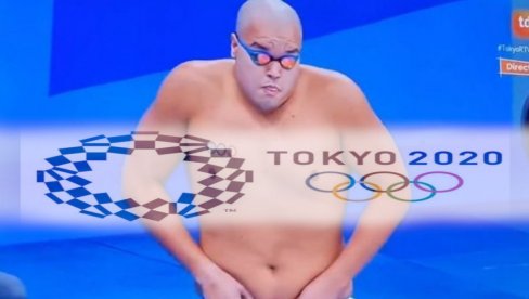 BUCKO HIT NA OLIMPIJSKIM IGRAMA: Nije sve u mišićima, plivač sa stomačinom omiljen u Tokiju
