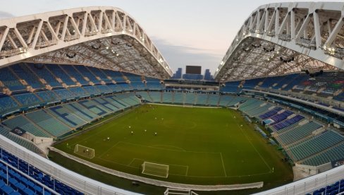 STADION FIŠT U SOČIJU OSTAVLJA BEZ DAHA: pogled sa juga na planine, sa severa se vidi more