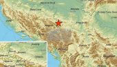 ZEMLJOTRES KOD BAJINE BAŠTE: Epicentar severozapadno od Užica, građane iznenadio potres