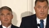 SKANDAL U BOSNI: Pogledajte šta je Komšić radio dok je Dodik govorio pored Erdogana (VIDEO)