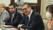 VUČIĆ SA DELEGACIJOM KOMPANIJE ŠANDONG HAJ-SPID: Stiže još jedna brza saobraćajnica u Srbiju (VIDEO)