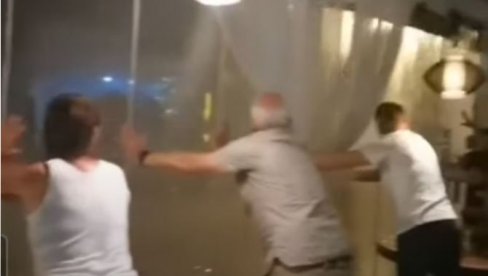 ORKANSKI VETAR ČUPAO DRVEĆE: Jako nevreme pogodilo Crnu Goru, tri osobe povređene (VIDEO)