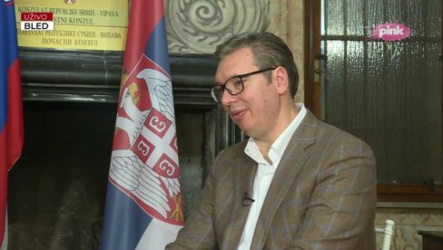 VUČIĆ IZ SLOVENIJE: Predsednik o odlasku na Cetinje, izmišljanju novih nacija i velikoj poseti koju Srbija očekuje