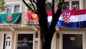 HRVATSKOM ZASTAVOM BRANE CETINJE: Pored crnogorske se vijori i šahovnica