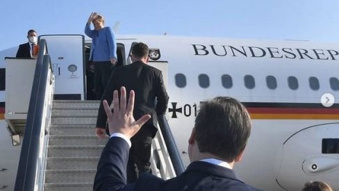 VUČIĆ ISPRATIO ANGELU MERKEL: Srbija je Vaša druga kuća - Vidimo se uskoro!