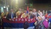 STIGLA BRAĆA IZ HERCEG NOVOG: U Beograd došli na veliki praznik (FOTO)