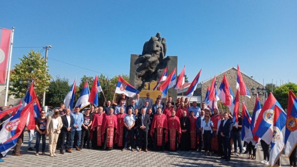 ЈЕДИНСТВОМ ДО ОПСТАНКА: Брчаци обележили Дан српског јединства