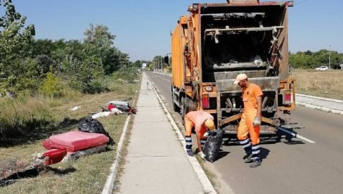 ČISTO OKO BATAJNIČKOG DRUMA: Akcija u Zemunu