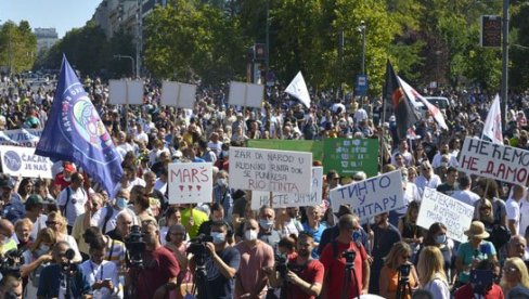 PONOVO SPREMAJU BLOKADE I HAOS U SRCU BEOGRADA: Prozapadne partije sutra zakazale protest protiv kopanja litijuma, ali je cilj rušenje Vučića