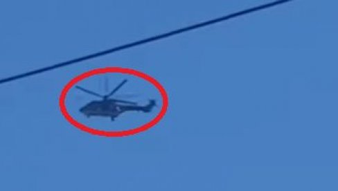 JOŠ JEDAN HELIKOPTER IZNAD JARINJA: Posle srpskih letećih tvrđava, KFOR digao svoju letelicu (VIDEO)