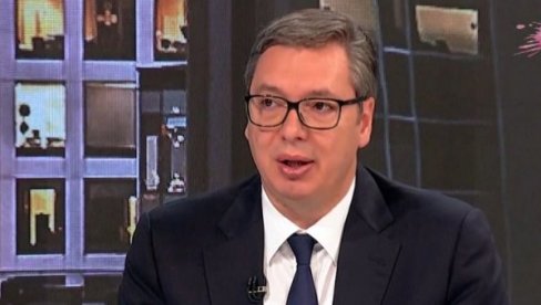 O KREDITNOM REJTINGU, SVETSKIM SUKOBIMA... Vučić večeras gost emisije Hit tvit