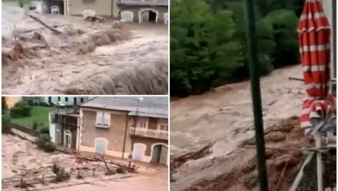 STRAVIČNA OLUJA POGODILA ITALIJU: Tornado čupao drveće, ima povređenih (VIDEO)